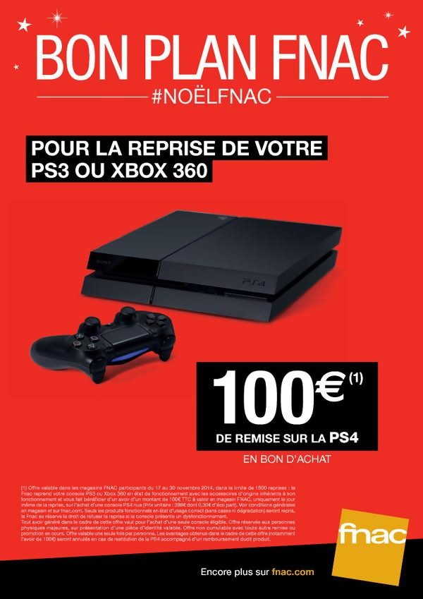 Console PlayStation 4 – achat/vente Console PlayStation 4 avec la Fnac