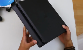 PS4 Slim : vidéo del'unboxing de la console