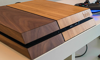 Une PS4 couleur bois de la plus haute classe !