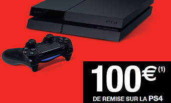 PS4 : la FNAC offre 100€ de remise