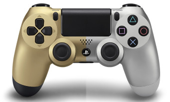 PS4 : des images HD des DualShock 4 Gold et Silver