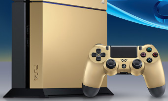 PS4 : une console Gold collector en édition limitée Uncharted Collection