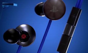 PS4 / PS Vita : les nouveaux écouteurs intra-auriculaires en vidéo