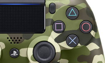 PS4 : voici la nouvelle DualShock 4 camouflage forestier