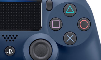 Sony : les images des manettes PS4 Steel Black et Midnight Blue