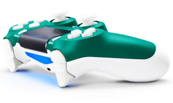 PS4 : la manette Alpine Green se dévoile avec un vert tapant qui surprend