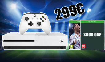 Cyber Monday : Xbox One S 1To + 2 manettes + FIFA 18 à 299€