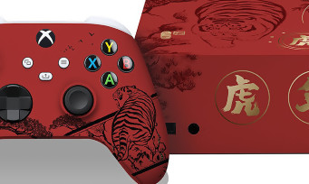 Une Xbox Series S spéciale Nouvel An Chinois Année du Tigre, collector !