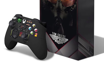 Xbox Series S : une console collector Top Gun Maverick avec une manette tableau