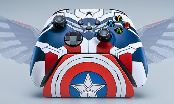 Xbox : une manette collector "Captain America Falcon" grâce à Razer et Microsoft