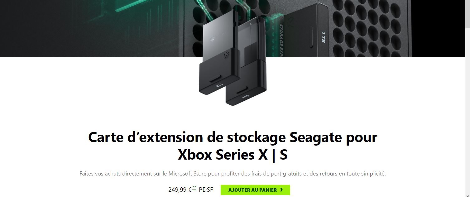 Le meilleur stockage d'extension pour PS5 et Xbox Series