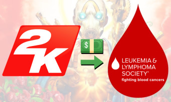 2K Games : un don de 500 000 dollars à le recherche contre le cancer !