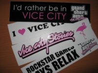 [Goodies] Lot autocollants GTA : Vice City Stories