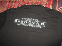 [Goodies] T-shirt Babylon A.D. (taille L)