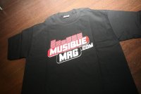 [Goodies] T-shirt MusiqueMag.com (taille L)