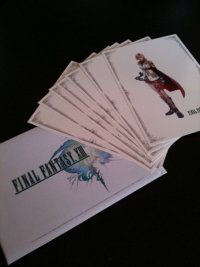 [Goodies] Lot de 7 cartes postales Final Fantasy XIII