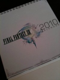 [Goodies] Calendrier 2010 Final Fantasy XIII