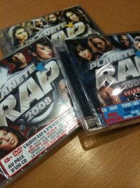 [CD] Lot de 3 CD/DVD Planète Rap 2007 et 2008 Volume 1 & 2