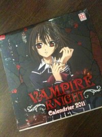 [Goodies] Calendrier 2011 Vampire Knight