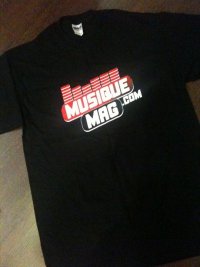 [Goodies] T-shirt MusiqueMag.com (taille L)