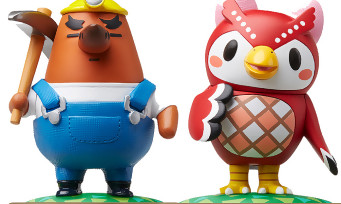 amiibo : voici les 4 nouvelles figurines Animal Crossing annoncées !
