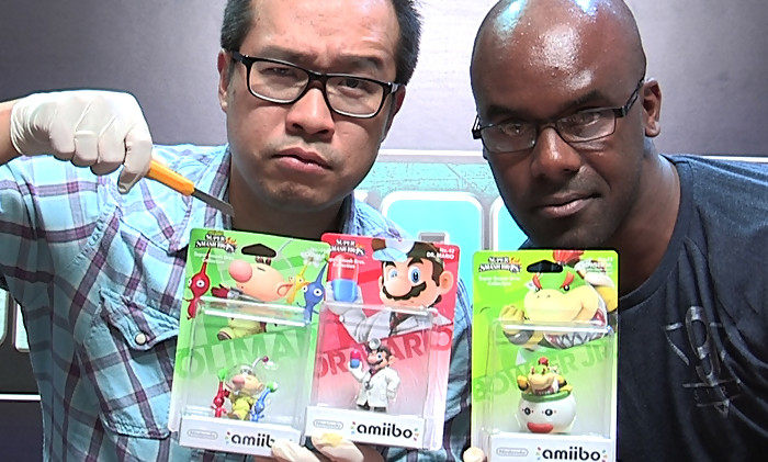 amiibo：奧利馬爾船長、馬裡奧博士和小鮑澤與馬克西姆和勞雷利一起拆箱