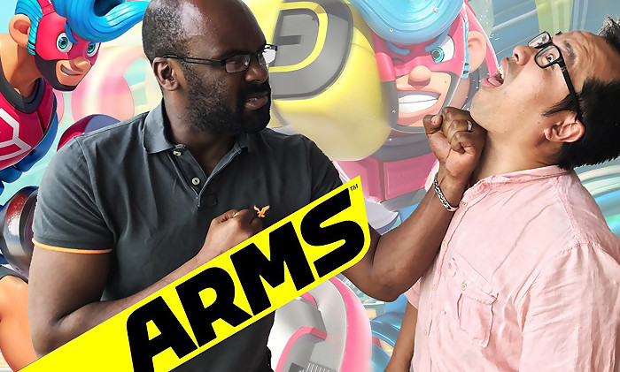 ARMS：我們用Switch Pro手把玩了一下，是不是更有說服力？