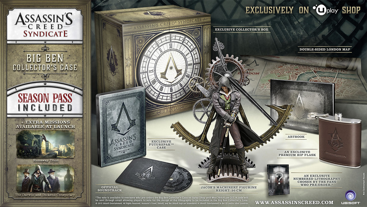 Assassin S Creed Syndicate Voici Les Diff Rents Packs Collectors
