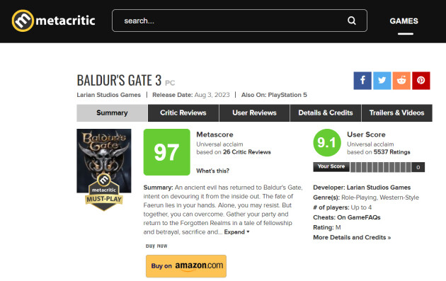 Baldur s Gate III