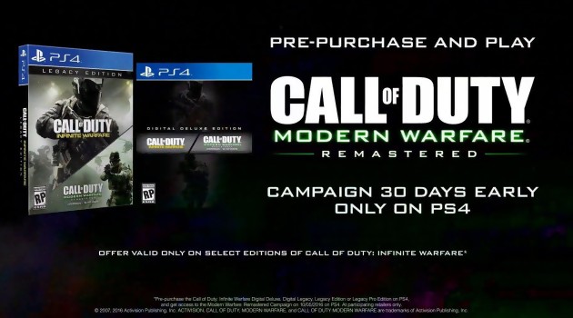 Call of Duty Modern Warfare Remastered