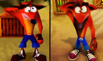 Crash Bandicoot : le comparatif PS4 vs PS1 pour voir les évolutions