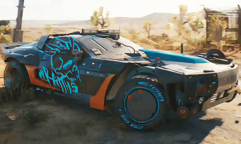 Cyberpunk 2077 : un nouveau véhicule et un paysage désertique, on pourra sans doute sortir de Night City
