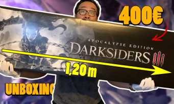 Darksiders 3 : le plus gros collector qu'on ait jamais unboxé