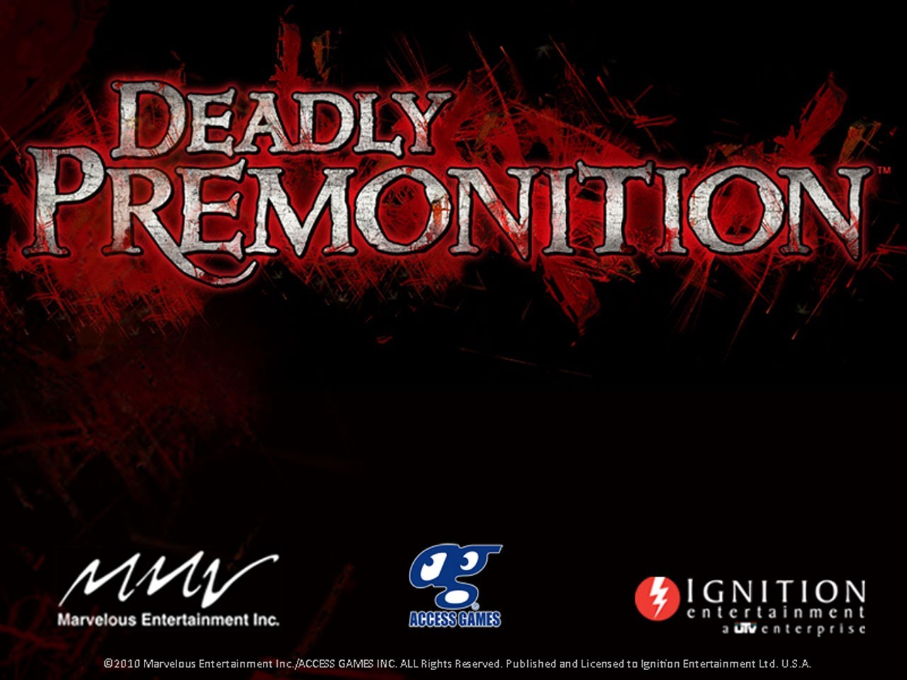 Deadly. Deadly Premonition 2 лого.