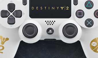 Destiny 2 : une DualShock 4 collector aux couleurs du jeu de Bungie