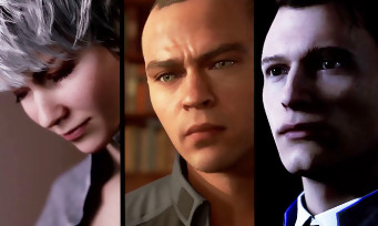 Detroit Become Human : trailer de gameplay des 3 humanoïdes