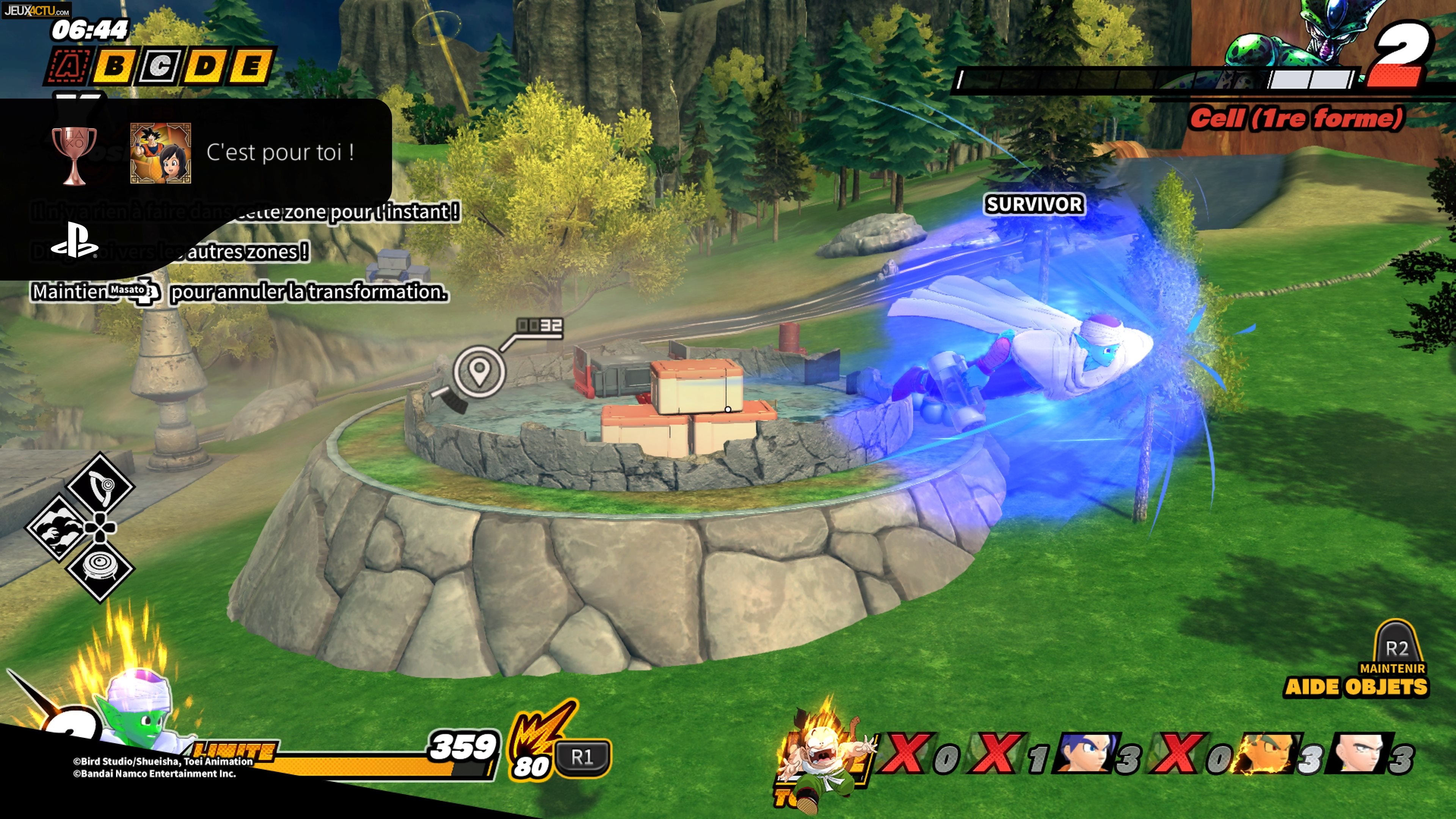 Un peu de gameplay pour Dragon Ball The Breakers - Dragon Ball