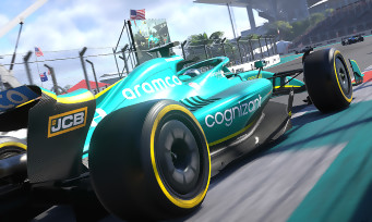 F1 22 : des images en 4K du Grand Prix de Miami, ça va très vite !