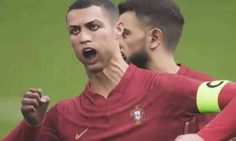 eFootball (PES 2022) : les visages cabossés de Messi et de Ronaldo font rire