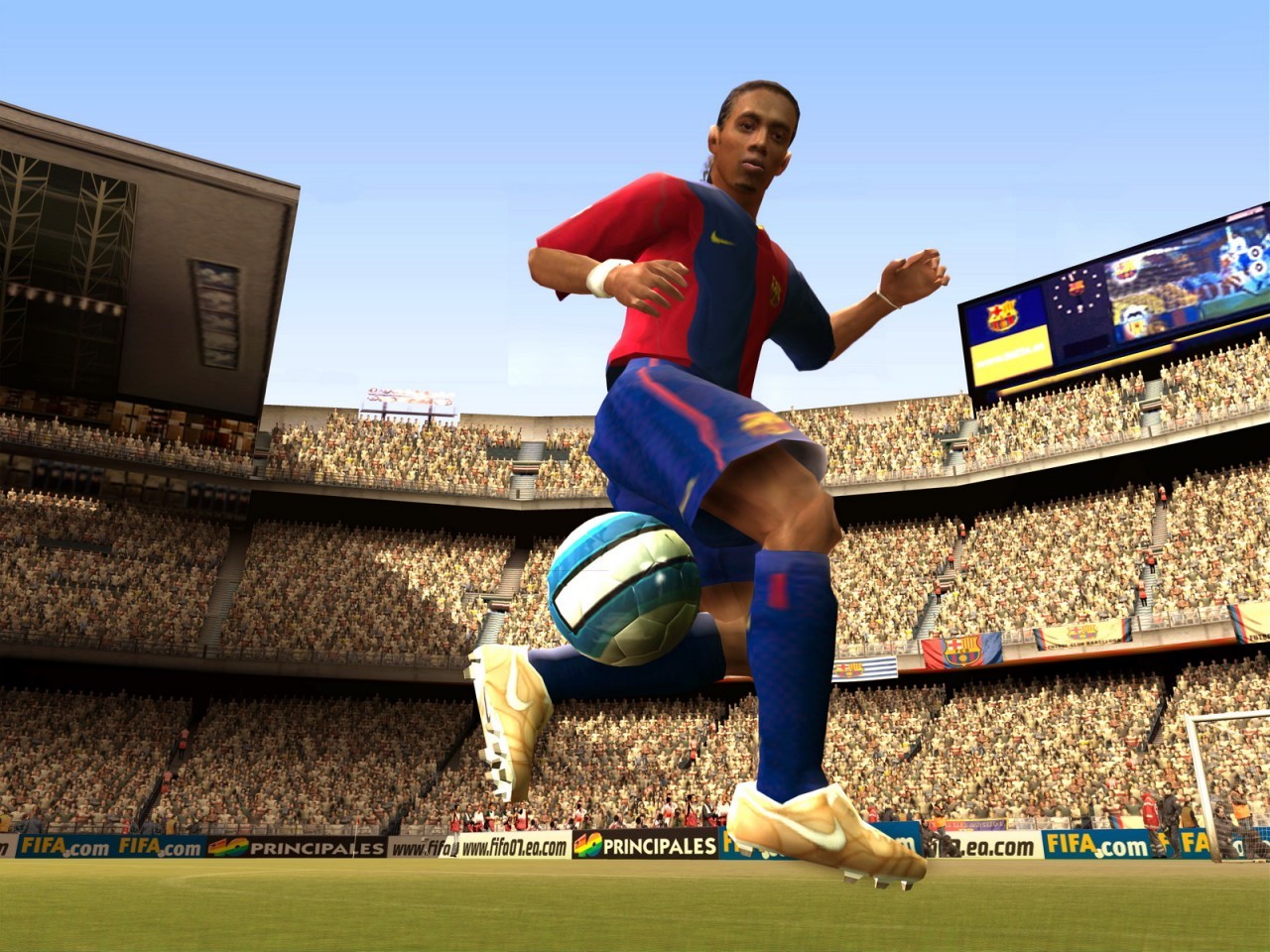 Fifa где. ФИФА Soccer 07. FIFA 07 Soccer. Игра FIFA 2007. FIFA 07 Xbox 360.