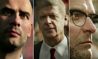FIFA 17 : Wenger, Mourinho et Guardiola dans le jeu en vidéo