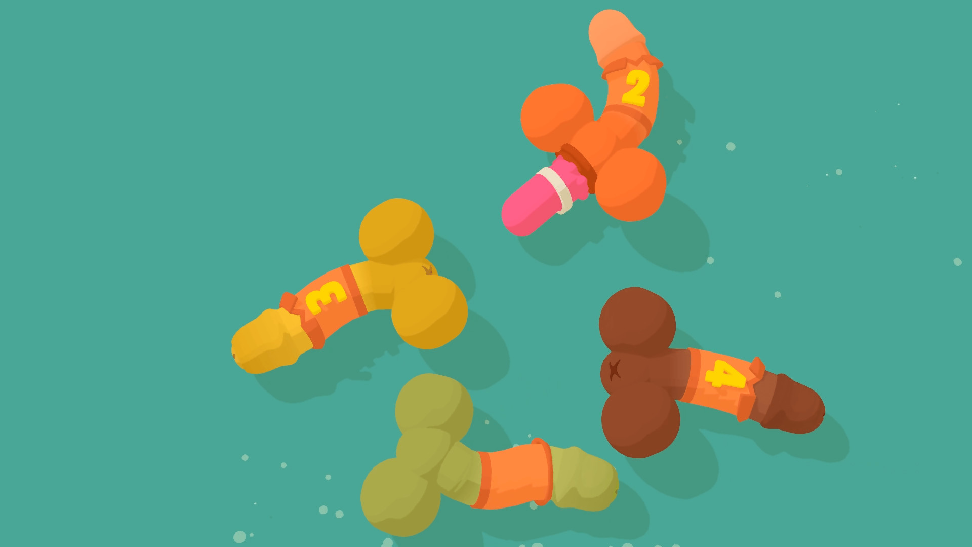genital jousting chose second row of penis