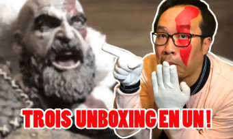GOD OF WAR : notre unboxing de la statuette de Kratos + press kit