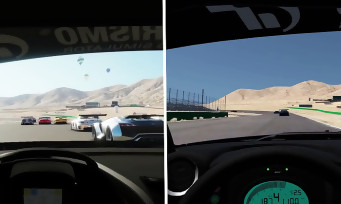 Gran Turismo Sport : une vidéo comparative avec Gran Turismo 6 sur PS3