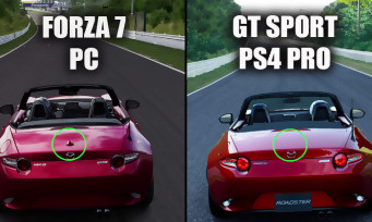 Forza 7 vs. GT Sport : quand la PS4 Pro maîtrise la Xbox One X