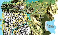 GTA 5 : la map complète de Los Santos en image