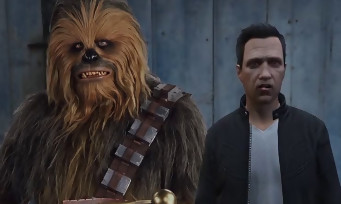 GTA 5 : le trailer de Star Wars 7 refait avec le moteur du jeu