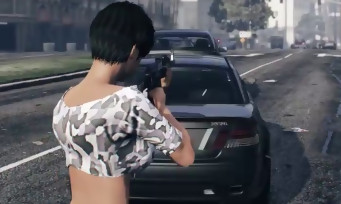 GTA 5 : l'arme qui tire des voitures en vidéo