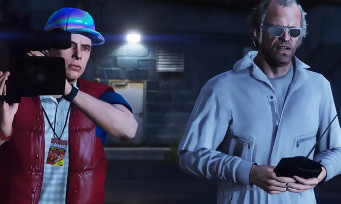 GTA 5 : Retour vers le Futur reproduit à l'identique avec Trevor en Doc Brown