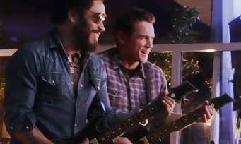 Guitar Hero Live : le making of avec James Franco et Lenny Kravitz
